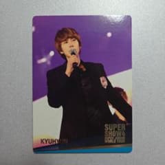 SUPER JUNIOR キュヒョン ss4アンコン トレカ SUPERSHOW - メルカリ
