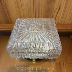 昭和レトロ 東芝 白熱灯 器具 ガラス 正方形 ガラスブロック - メルカリ