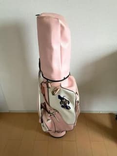 ベルディング ディズニー ゴルフキャディバッグ ピンク - メルカリ