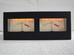 自作ステレオVUメーター220号機（YAMAHAワイド大型・ピーク付） - メルカリ