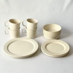 ノースフェイスで購入Eco SouLifeアウトドア食器セット 皿ボウルカップ