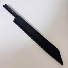 270mm 切付柳刃包丁 鏡面 黒檀八角柄 刺身包丁 全鋼 和包丁【鞘付き