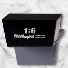 ノコギリガイド のこぎりガイド ダブテール ジグマーカー ブラック