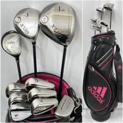 レディス右利き初心者用 ゼクシオ 3＆4代目 カムイ ゴルフセット W