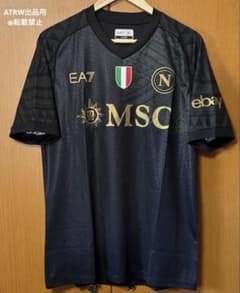 特別価格 正規品 23/24 ナポリ EA7 3rd ユニフォーム Lサイズ - メルカリ