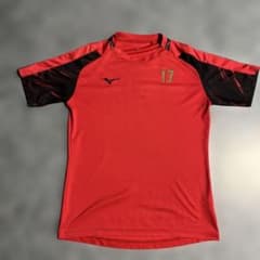 矢板中央 赤練習着上下セット 10番代 - メルカリ