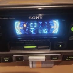 当時物SONY WX-C55 CD,カセット スペアナ ヘッドユニット - メルカリ