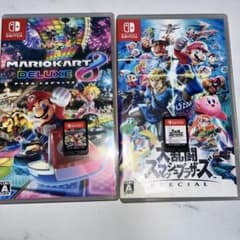 マリオカート8 デラックス & 大乱闘スマッシュブラザーズ 今日購入で