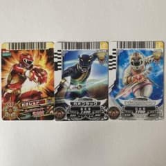 スーパー戦隊バトル ダイスオー 百獣戦隊ガオレンジャー 3枚 - メルカリ