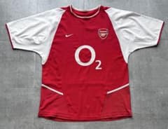 02-04 アーセナル ナイキ ホームユニフォーム 正規品 無敗優勝 Mサイズ