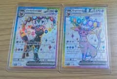 ブラッキーex エーフィex 海外限定 英語 プロモ テラスタルフェスex