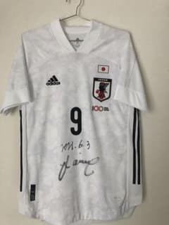 サッカー日本代表ユニフォーム 林大地選手実着用 - メルカリ