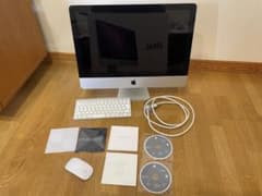Apple iMac 21.5 late 2009シルバー 本体＋付属品 - メルカリ