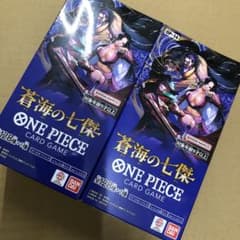 ワンピースカード 蒼海の七傑 BOX OP-14 テープ付き - メルカリ