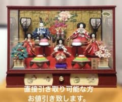 泰山作】格調高い高級雛人形 五人飾り - メルカリ