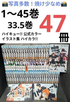 写真多数【47冊】ハイキュー!! 1〜45巻 +33.5巻 ハイキューハイカラ