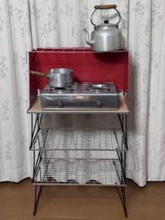 HAGO ハゴ ヴィンテージ キャンプキッチン キッチンラック 貴重な箱