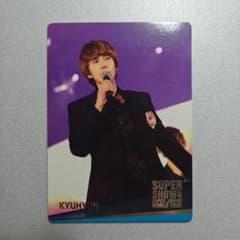 SUPER JUNIOR キュヒョン ss4アンコン トレカ SUPERSHOW - メルカリ