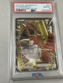 グラードンEX SR XY5 ガイアボルケーノ 073/070 PSA10 - メルカリ