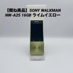 概ね美品】SONY WALKMAN NW-A25 16GB ライムイエロー - メルカリ