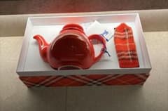 BURBERRY バーバリー ティーポット、ニットティーコージーセット