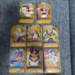 ドラゴンボール データカードダス w爆裂インパクト 8枚セット ゴジータ