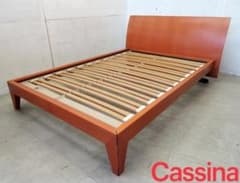 美品□カッシーナ□JUNO□ダブルサイズ□ベッドフレーム□50万