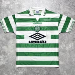 国内正規品 97/99 UMBRO Celtic Home 優勝記念刺繍】 - メルカリ