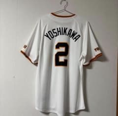 吉川尚輝 ホームレプリカユニフォーム【美品】Lサイズ - メルカリ