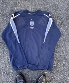 希少！美品】アンブロxイングランド代表 スウェットシャツ センター
