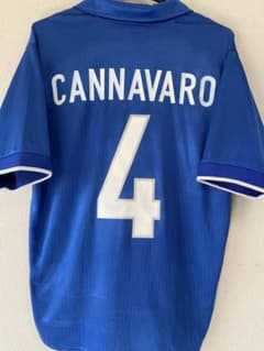 正規品】 カンナヴァーロ ユニフォーム イタリア代表 1998 フランスw杯