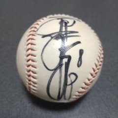 ☆サインボール☆直筆(推測)☆原辰徳☆背番号8番☆読売巨人軍