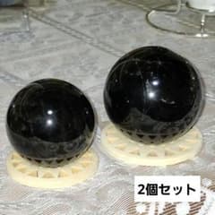 天然石✨️スターモリオン スフィア✨️2個セット台座付き - メルカリ