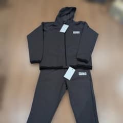 SBMG】ドリブンスウェット セットアップ ジョガーパンツ L チャコール