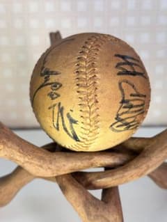 長島茂雄・王貞治連名サイン入り野球ボール - メルカリ