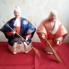 翁と嫗/高砂人形/結納 結納品 結納セット 結納飾 - メルカリ