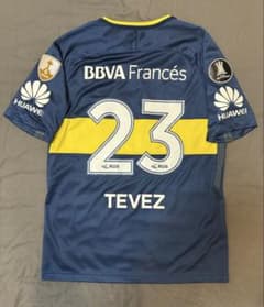 2017/2018ボカジュニアーズ カルロス•テベス Mサイズ - メルカリ