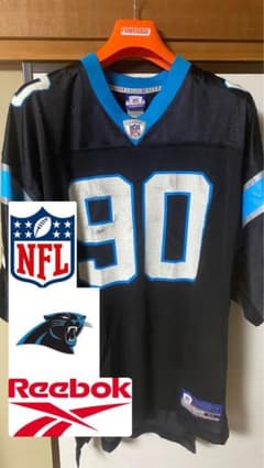 激安】【激レア】リーボック製 NFL カロライナ・パンサーズ