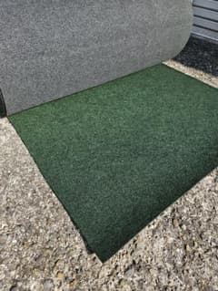 新品】本格ポリエステル不織布 防草シート(グリーン)厚手 巾1m×35m