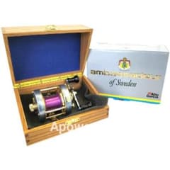 希少極上美品アブガルシア13アンバサダー5500CDL 魚屋別注 シルバー