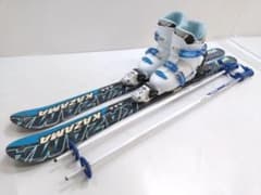 ジュニアスキー4点セット カザマ 110cm ブーツ セレス 21cm ◇ - メルカリ