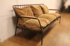 茨城／直接引き取り大幅値引きあり！】UNICO／アイアン／ソファ - メルカリ