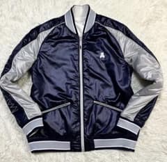 超希少モデル 極美品 XL マークアンドロナリバーシブル ジャケット 紺