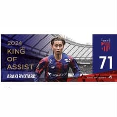 荒木遼太郎 フェイスタオル FC東京 - メルカリ