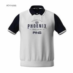 ピンゴルフ レイヤードツインニット【L寸】ホワイト 621-5274900