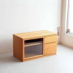 無印良品/MUJI オーク材 AVラック 90cm ZR24455 - メルカリ
