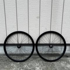 ピストバイクホイール 前後セット 700c ディープリム - メルカリ