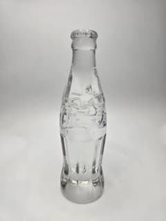 コカコーラ クリスタル ボトル ガラス 記念品 非売品 箱付き レトロ