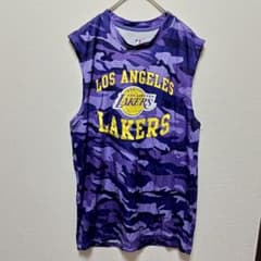 ❤NBA公認 レイカーズ レブロン・ジェームズ 6番 迷彩 タンクトップ