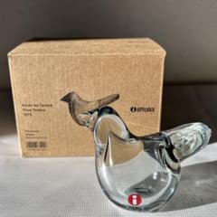 オイバ・トイッカ ガラスの鳥 シエッポ Sieppo クリア - メルカリ